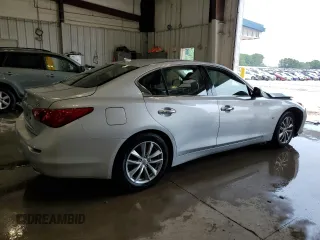 2014 Infiniti Q50 Sport z VIN JN1BV7AR5EM682473, wystawiony jako Copart lot #60747385 z przebiegiem 80 474 mil mil oraz Czysty tytuł • Clean title. Historia ofert i sprzedaży dostępna na DreamBid. Obrazek 3.