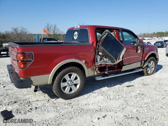 2010 Ford F-150 XL with VIN 1FTFW1CV1AFB91660, listed as a Copart auction lot 46467805 with 299,176 mi miles and Salvage Title. Bid and sale history available at carsss.com. Image 3.