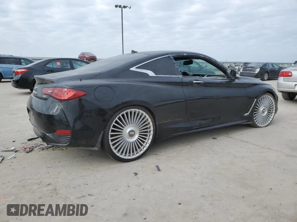 2017 Infiniti Q60 Premium with VIN JN1EV7EK1HM361786, listed as a Copart auction lot 85286114 with 98,619 mi miles and Clean title. Bid and sale history available at DreamBid. Image 3.