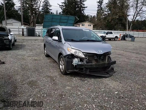 2012 Toyota Sienna LE AAS with VIN 5TDKK3DC4CS259844, listed as a Copart auction lot 51862225 with 170,712 mi miles and Salvage Title. Bid and sale history available at carsss.com. Image 12.
