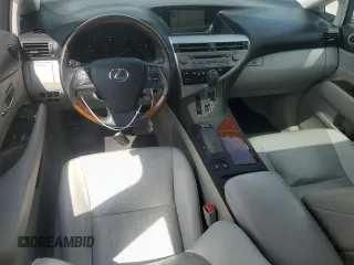 2010 Lexus RX 350 with VIN 2T2BK1BA7AC013300, listed as a Copart auction lot 53791255 with 142,380 mi miles and Salvage Title. Bid and sale history available at DreamBid. Image 8.