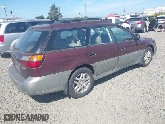 2001 Subaru Legacy Outback z VIN 4S3BH665417679478, wystawiony jako IAAI lot #42396595 z przebiegiem 260 017 mil mil oraz . Historia ofert i sprzedaży dostępna na DreamBid. Obrazek 4.