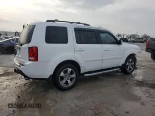 2012 Honda Pilot EX-L with VIN 5FNYF3H53CB033826, listed as a Copart auction lot 47362605 with 111,710 mi miles and Salvage Title. Bid and sale history available at DreamBid. Image 3.