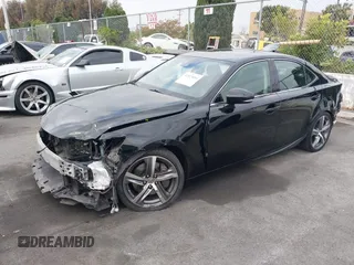 2017 Lexus IS with VIN JTHBA1D25H5041129, listed as a IAAI auction lot 42025094 with 102,568 mi miles. Bid and sale history available at carsss.com. Image 2.