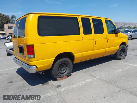 2012 Ford Econoline Cargo Commercial with VIN 1FTNE2EL7CDA09376, listed as a IAAI auction lot 42385074 with 161,909 mi miles and . Bid and sale history available at DreamBid. Image 4.