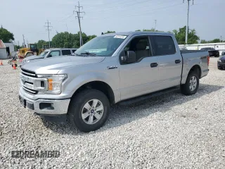2020 Ford F-150 XL with VIN 1FTEW1EB6LFA98814, listed as a Copart auction lot 60810255 with 137,672 mi miles and Salvage title. Bid and sale history available at DreamBid. Image 1.