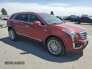 2017 Cadillac XT5 Luxury AWD with VIN 1GYKNDRS2HZ263419, listed as a Copart auction lot 63438215 with 62,982 mi miles and Salvage title. Bid and sale history available at DreamBid. Image 4.