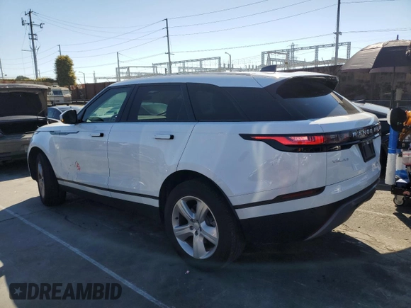 2023 Land Rover Range Rover Velar S with VIN SALYJ2EXXPA350668, listed as a Copart auction lot 50573235 with 20,216 mi miles and Salvage title. Bid and sale history available at DreamBid. Image 2.