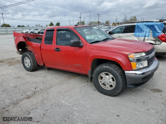2004 Chevrolet Colorado LS Z85 with VIN 1GCDT196248214081, listed as a Copart auction lot 77973684 with 246,491 mi miles and Salvage Title. Bid and sale history available at carsss.com. Image 4.