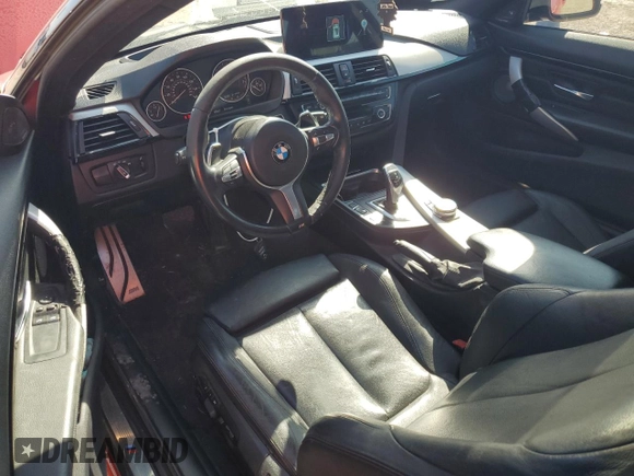 2015 BMW 4 Series 435i with VIN WBA3R1C53FK193111, listed as a Copart auction lot 43290685 with 114,213 mi miles and Salvage Title. Bid and sale history available at DreamBid. Image 8.