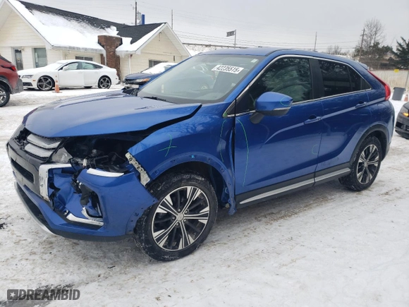 2019 Mitsubishi Eclipse Cross SE with VIN JA4AT5AAXKZ024511, listed as a Copart auction lot 42235515 with 99280 miles and Salvage Title. Bid and sale history available at carsss.com. Image 1.