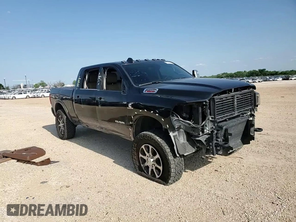 2024 Ram 2500 Longhorn with VIN 3C6UR5PLXRG187056, listed as a Copart auction lot 55500255 with 29,198 mi miles and Salvage title. Bid and sale history available at DreamBid. Image 14.
