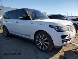 2017 Land Rover Range Rover with VIN SALGV5FE4HA361312, listed as a Copart auction lot 42241365 with 71,721 mi miles and Clean title. Bid and sale history available at DreamBid. Image 4.
