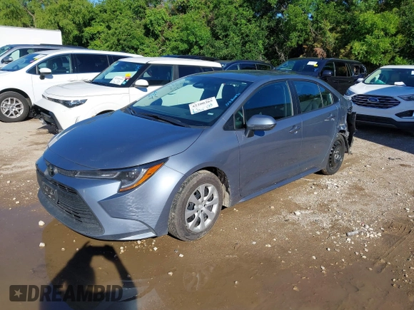 2024 Toyota Corolla LE with VIN 5YFB4MDEXRP106324, listed as a IAAI auction lot 42200365 with 38,724 mi miles and . Bid and sale history available at carsss.com. Image 17.