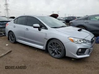 2019 Subaru WRX Premium with VIN JF1VA1C65K9828526, listed as a Copart auction lot 52082935 with 55,127 mi miles and Salvage title. Bid and sale history available at DreamBid. Image 4.