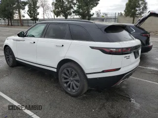 2019 Land Rover Range Rover Velar R-Dynamic SE with VIN SALYL2FV6KA207863, listed as a Copart auction lot 43774575 with 72,184 mi miles and Salvage title. Bid and sale history available at DreamBid. Image 2.