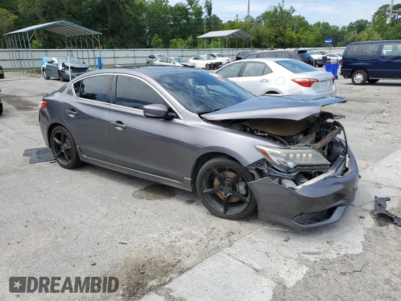 2018 Acura ILX Special Edition with VIN 19UDE2F46JA006259, listed as a Copart auction lot 58769425 with 161,115 mi miles and Salvage title. Bid and sale history available at DreamBid. Image 4.