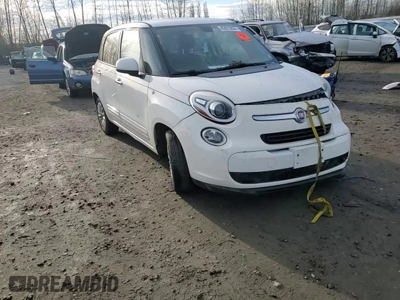 2014 FIAT 500L Easy with VIN ZFBCFABH9EZ028597, listed as a Copart auction lot 83675924 with 102,223 mi miles and Salvage Title. Bid and sale history available at carsss.com. Image 11.