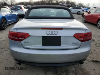 2012 Audi A5 Premium Plus с VIN WAULFAFH3CN000190, выставлен на аукционе Copart как лот 45722775 с пробегом 98 393 миль миль и Списание • Salvage title. История ставок и продаж доступна на DreamBid. Изображение 6.