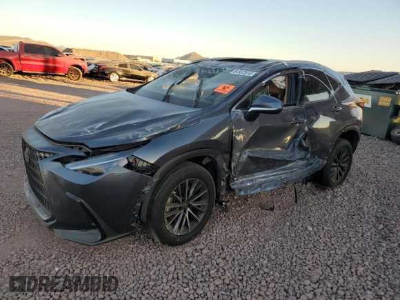 2023 Lexus NX with VIN 2T2AGCEZ7PC029449, listed as a Copart auction lot 81537514 with 0 mi miles and Salvage Title. Bid and sale history available at carsss.com. Image 1.