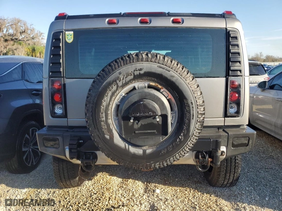 2008 Hummer H2 SUV with VIN 5GRGN23848H101891, listed as a Copart auction lot 77251924 with 178,544 mi miles and Salvage Title. Bid and sale history available at carsss.com. Image 6.