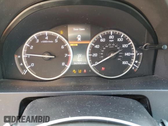 2017 Acura RDX w/Advance Pkg with VIN 5J8TB3H76HL003085, listed as a Copart auction lot 50274775 with 62,450 mi miles and Salvage Title. Bid and sale history available at carsss.com. Image 9.