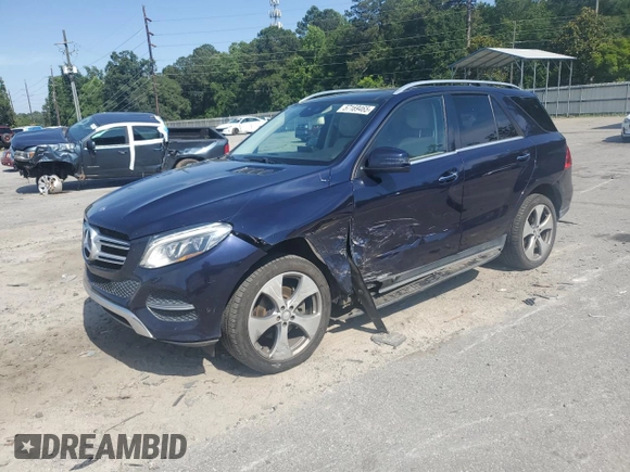 2017 Mercedes-Benz GLE 350 z VIN 4JGDA5JB4HA869245, wystawiony jako Copart lot #57169465 z przebiegiem 106 136 mil mil oraz Szkoda całkowita • Salvage title. Historia ofert i sprzedaży dostępna na DreamBid. Obrazek 1.