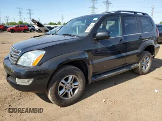 2007 Lexus GX 470 z VIN JTJBT20X570134583, wystawiony jako Copart lot #58847505 z przebiegiem 164 026 mil mil oraz Czysty tytuł • Clean title. Historia ofert i sprzedaży dostępna na DreamBid. Obrazek 1.