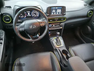 2019 Hyundai Kona Limited with VIN KM8K33A53KU359295, listed as a Copart auction lot 81525264 with 49,546 mi miles and Salvage Title. Bid and sale history available at carsss.com. Image 8.