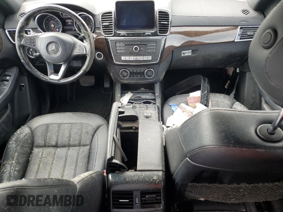 2017 Mercedes-Benz GLS with VIN 4JGDF6EE9HA783201, listed as a Copart auction lot 42425195 with 122,863 mi miles and Salvage Title. Bid and sale history available at carsss.com. Image 8.