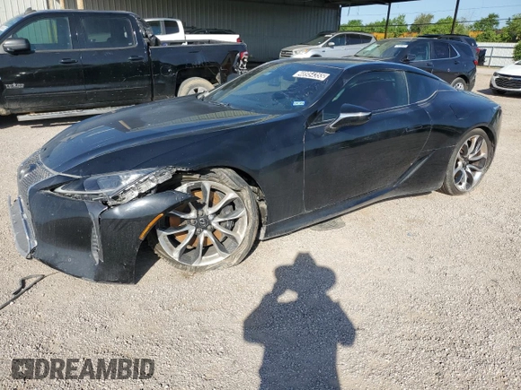 2021 Lexus LC with VIN JTHBP5AY5MA101698, listed as a Copart auction lot 48954355 with 39,483 mi miles and Clean Title. Bid and sale history available at carsss.com. Image 1.