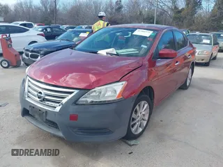 2015 Nissan Sentra SV with VIN 3N1AB7AP7FY310893, listed as a IAAI auction lot 41366971 with 130,917 mi miles and . Bid and sale history available at DreamBid. Image 2.