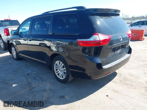 2017 Toyota Sienna XLE Auto Access Seat with VIN 5TDYZ3DC0HS833692, listed as a IAAI auction lot 41810308 with 112,806 mi miles. Bid and sale history available at carsss.com. Image 3.