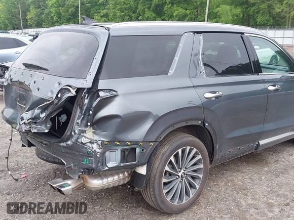 2024 Hyundai Palisade Calligraphy z VIN KM8R7DGE5RU806672, wystawiony jako IAAI lot #42119069 z przebiegiem 8 325 mil mil oraz . Historia ofert i sprzedaży dostępna na DreamBid. Obrazek 18.