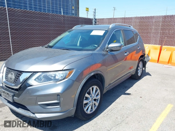 2017 Nissan Rogue SV with VIN KNMAT2MT9HP588530, listed as a IAAI auction lot 42560615 with 87,265 mi miles and . Bid and sale history available at DreamBid. Image 18.