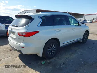 2015 Infiniti QX60 with VIN 5N1AL0MM1FC524964, listed as a IAAI auction lot 42010993 with 144,670 mi miles and . Bid and sale history available at DreamBid. Image 4.