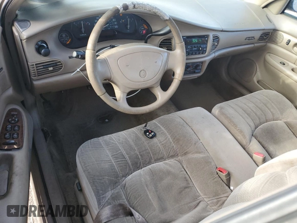 1999 Buick Century Custom with VIN 2G4WS52M0X1424631, listed as a Copart auction lot 51891255 with Not Provided miles and Salvage Title. Bid and sale history available at carsss.com. Image 8.
