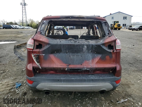 2014 Ford Escape SE with VIN 1FMCU0GXXEUA81170, listed as a Copart auction lot 52793675 with 0 mi miles and Salvage Title. Bid and sale history available at carsss.com. Image 6.