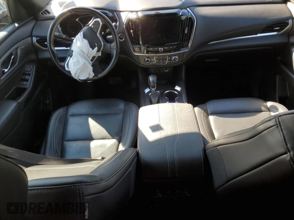 2022 Chevrolet Traverse LT Leather with VIN 1GNERHKW8NJ134324, listed as a Copart auction lot 45348315 with 59,419 mi miles and Salvage Title. Bid and sale history available at carsss.com. Image 8.