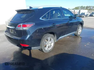 2015 Lexus RX 350 with VIN 2T2ZK1BA3FC179366, listed as a IAAI auction lot 41894695 with 121,243 mi miles. Bid and sale history available at carsss.com. Image 4.