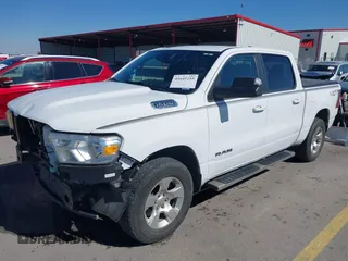 2022 Ram 1500 Big Horn with VIN 1C6SRFFT7NN242269, listed as a IAAI auction lot 41645255 with 96,658 mi miles. Bid and sale history available at carsss.com. Image 18.