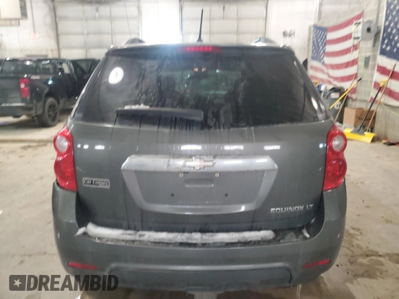 2013 Chevrolet Equinox LT with VIN 2GNALDEK0D6247357, listed as a Copart auction lot 45310265 with 129,616 mi miles and Salvage Title. Bid and sale history available at carsss.com. Image 6.