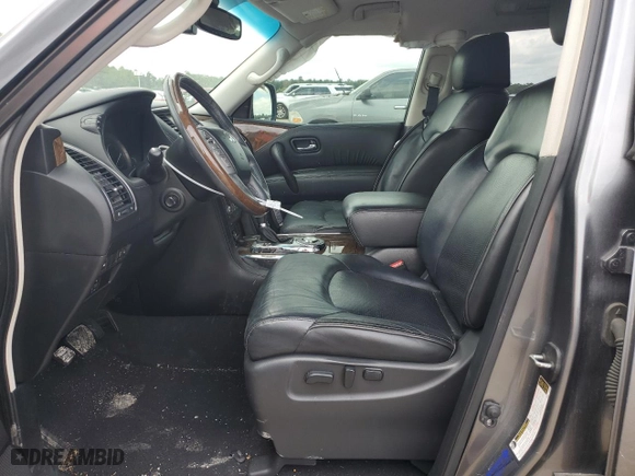 2016 Infiniti QX80 with VIN JN8AZ2NF7G9611575, listed as a Copart auction lot 62261044 with 120,151 mi miles and Salvage Title. Bid and sale history available at carsss.com. Image 7.