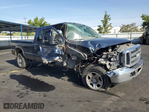2006 Ford F-350 XL with VIN 1FTSW31P26EC52901, listed as a Copart auction lot 53326475 with Not Provided miles and Salvage Title. Bid and sale history available at DreamBid. Image 4.