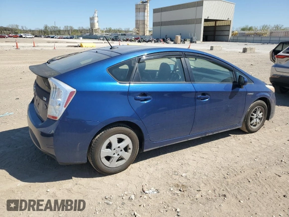 2010 Toyota Prius II with VIN JTDKN3DU6A0024538, listed as a Copart auction lot 53428905 with 279,377 mi miles and Clean Title. Bid and sale history available at carsss.com. Image 3.