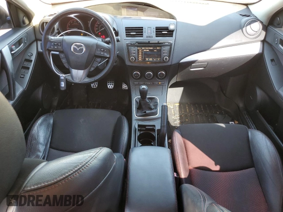 2013 Mazda 3 Mazdaspeed3 Touring with VIN JM1BL1L34D1734135, listed as a Copart auction lot 45232405 with 102,490 mi miles and Salvage Title. Bid and sale history available at DreamBid. Image 8.