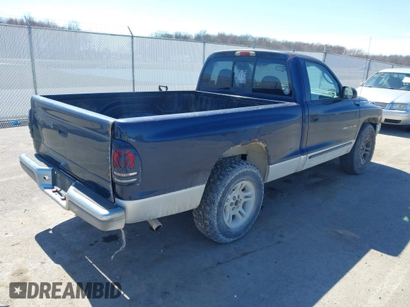 2001 Dodge Dakota with VIN 1B7FL26X41S182146, listed as a IAAI auction lot 41802021 with 202,073 mi miles. Bid and sale history available at carsss.com. Image 4.