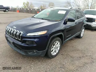 2015 Jeep Cherokee Latitude with VIN 1C4PJMCS7FW746984, listed as a IAAI auction lot 41975475 with 91,426 mi miles. Bid and sale history available at carsss.com. Image 17.