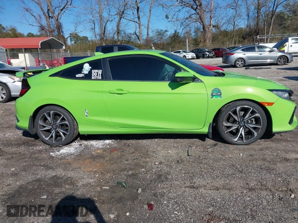 2018 Honda Civic Si Coupe with VIN 2HGFC3A59JH757829, listed as a IAAI auction lot 41509057 with 107,741 mi miles. Bid and sale history available at carsss.com. Image 14.
