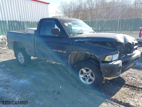 2001 Dodge Ram 1500 with VIN 1B7HF16Y41S762385, listed as a IAAI auction lot 41428354 with 189,944 mi miles. Bid and sale history available at carsss.com. Image 1.